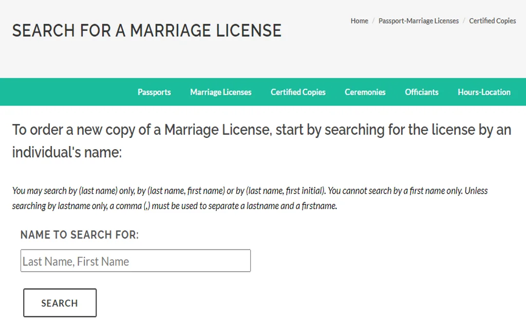 Free Utah marriage records and marriage license search by first name or last name. 